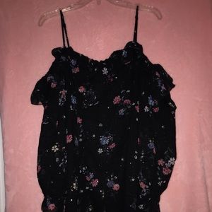 Divided by H&M cold shoulder floral dress